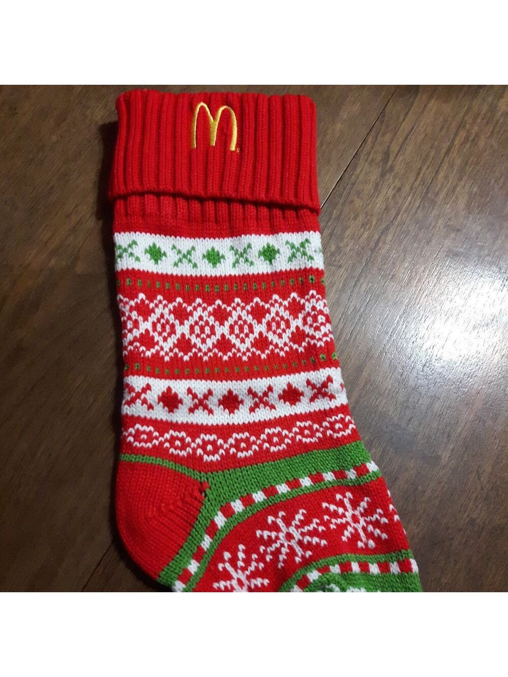 Rare McDonald's Stocking New without tags